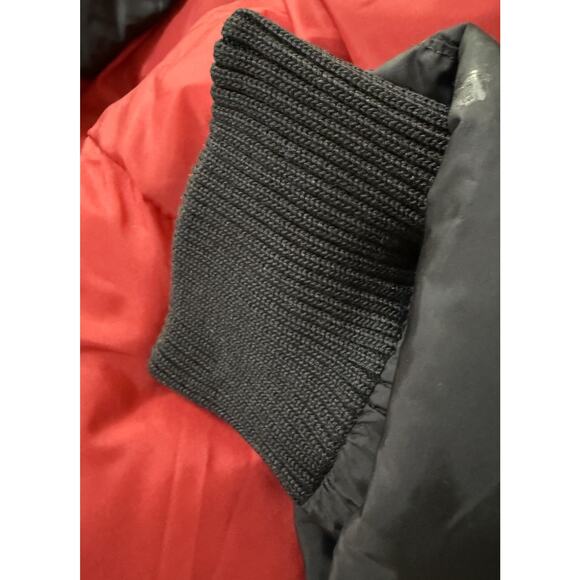 TOMMY HILFIGER Women’s Black Puffer Coat Parka Jacket Fur Trim Down Blend S/P - Picture 10 of 14